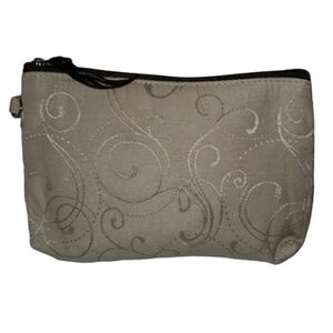 Thirty-One Tan Cosmetic Pouch